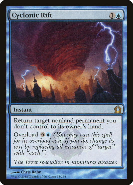Cyclonic Rift [Return to Ravnica] [Foil]