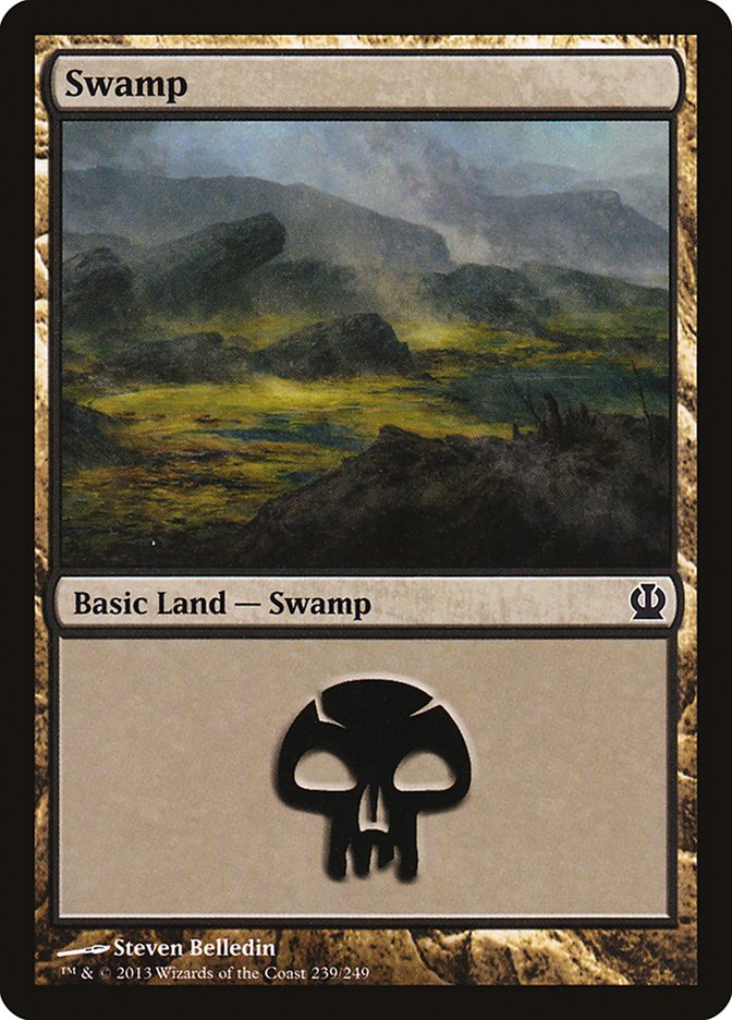 Swamp (239) [Theros] [Foil]