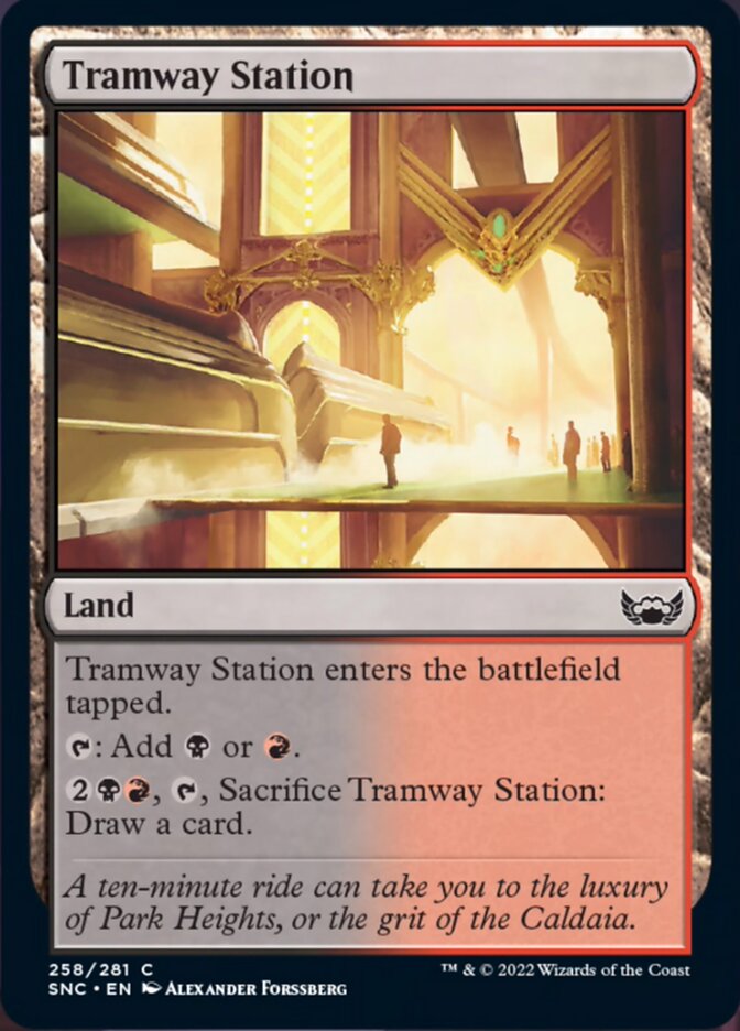 Tramway Station [Streets of New Capenna] [Foil]