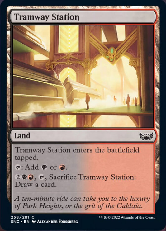 Tramway Station [Streets of New Capenna] [Foil]
