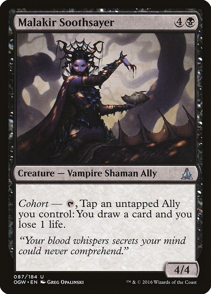 Malakir Soothsayer [Oath of the Gatewatch] [Foil]