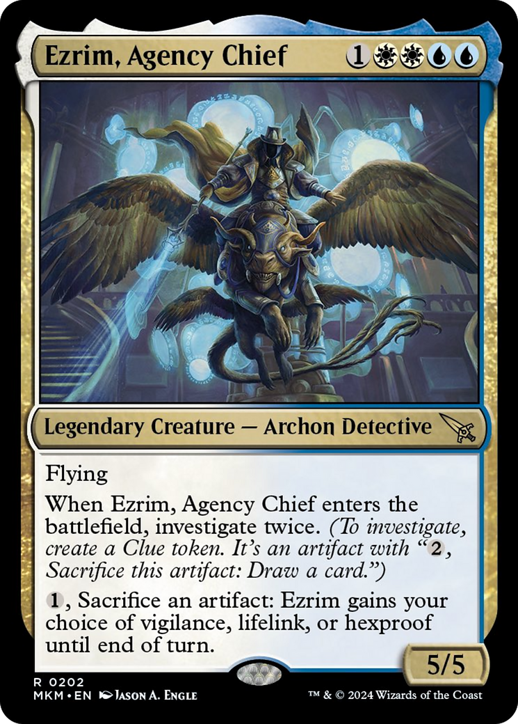 Ezrim, Agency Chief [Murders at Karlov Manor] [Foil]