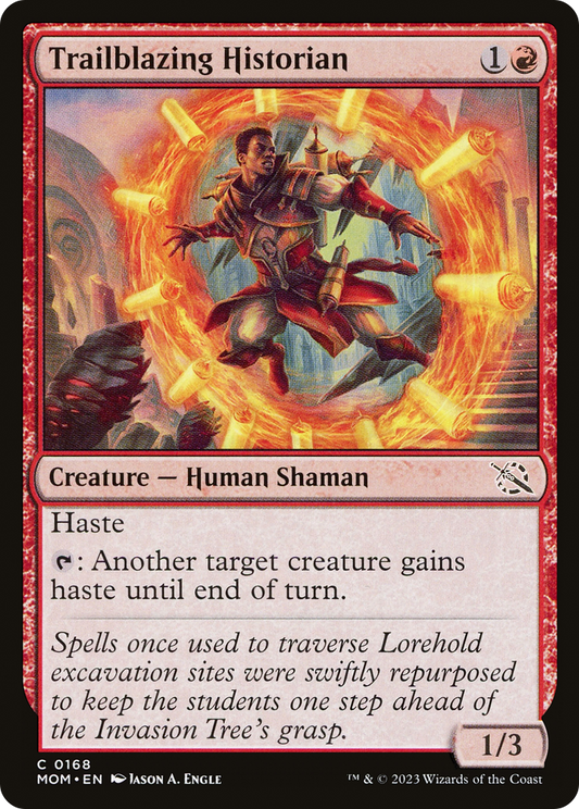 Trailblazing Historian [March of the Machine] [Foil]
