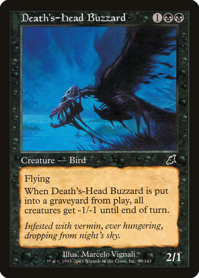 Death's-Head Buzzard [Scourge] [Foil]