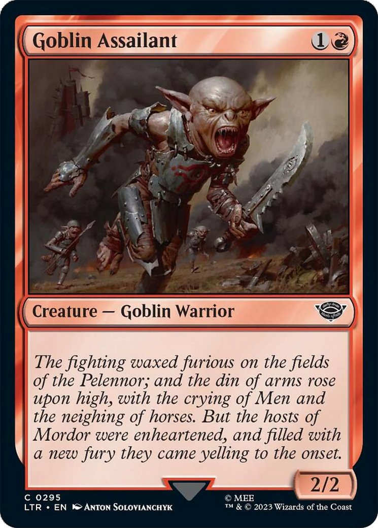 Goblin Assailant [The Lord of the Rings: Tales of Middle-Earth] [Foil]
