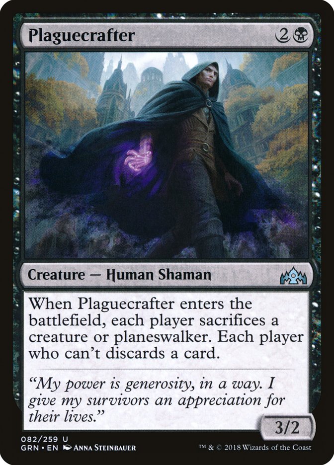 Plaguecrafter [Guilds of Ravnica] [Foil]