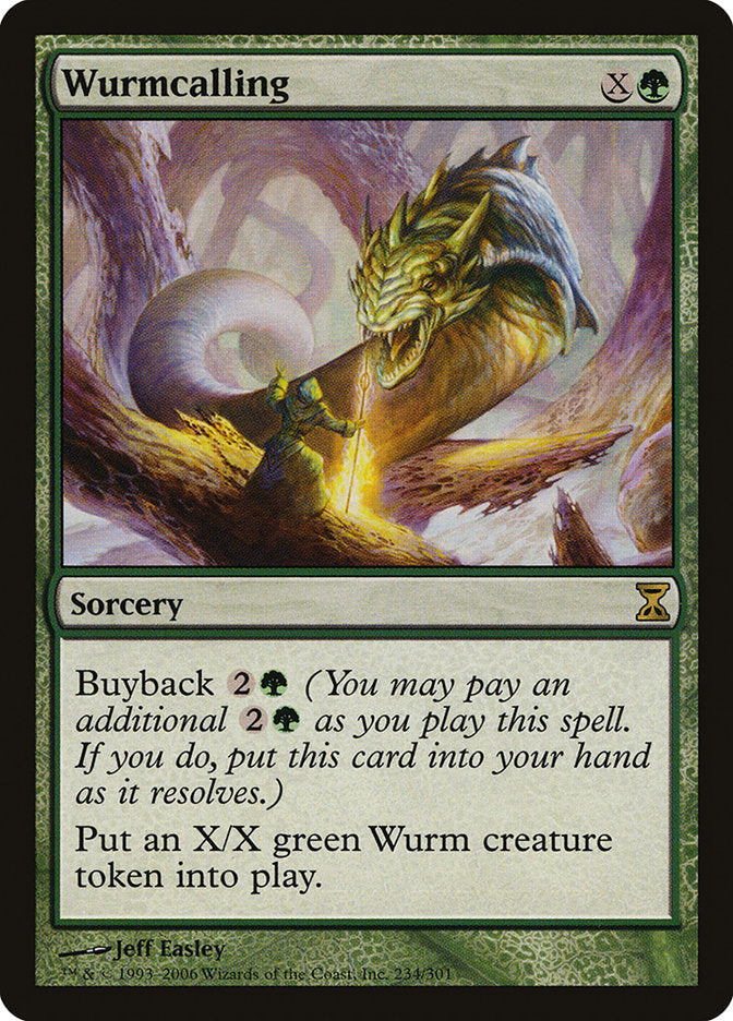 Wurmcalling [Time Spiral] [Foil]