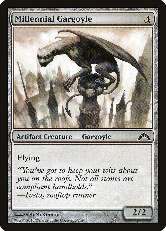 Millennial Gargoyle [Gatecrash] [Foil]