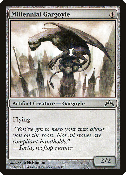 Millennial Gargoyle [Gatecrash] [Foil]