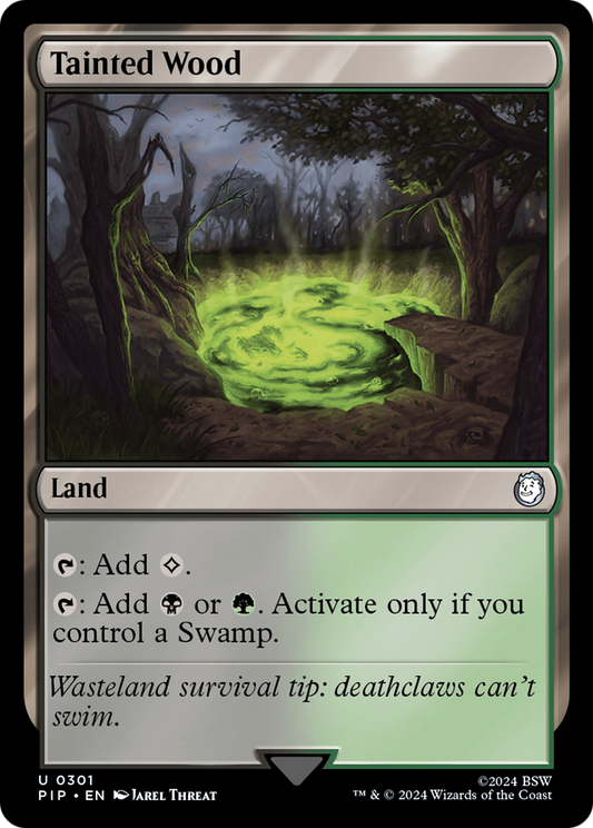 Tainted Wood [Fallout] [Foil]