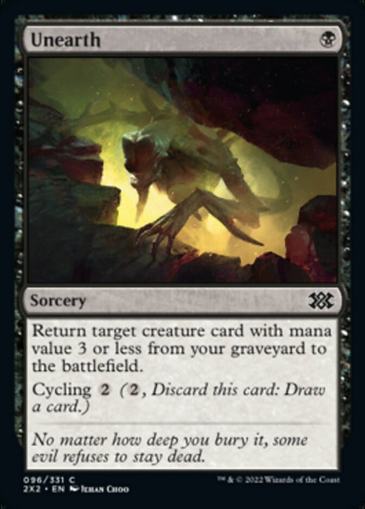 Unearth [Double Masters 2022] [Foil]