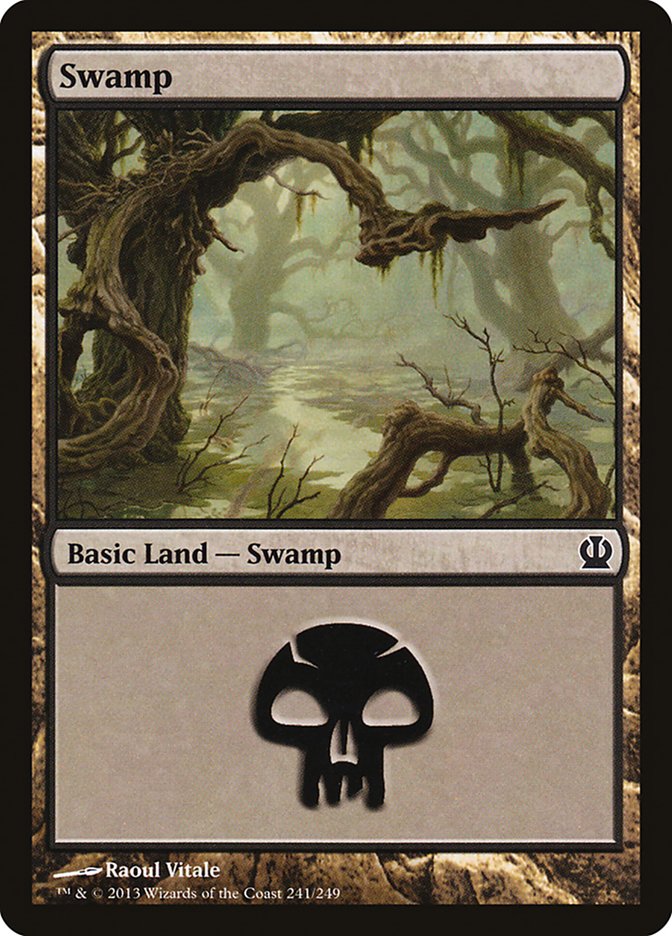 Swamp (241) [Theros] [Foil]