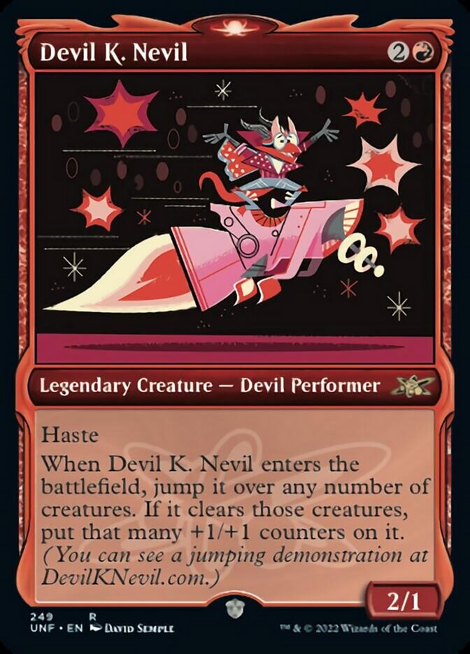 Devil K. Nevil (Showcase) [Unfinity] [Foil]
