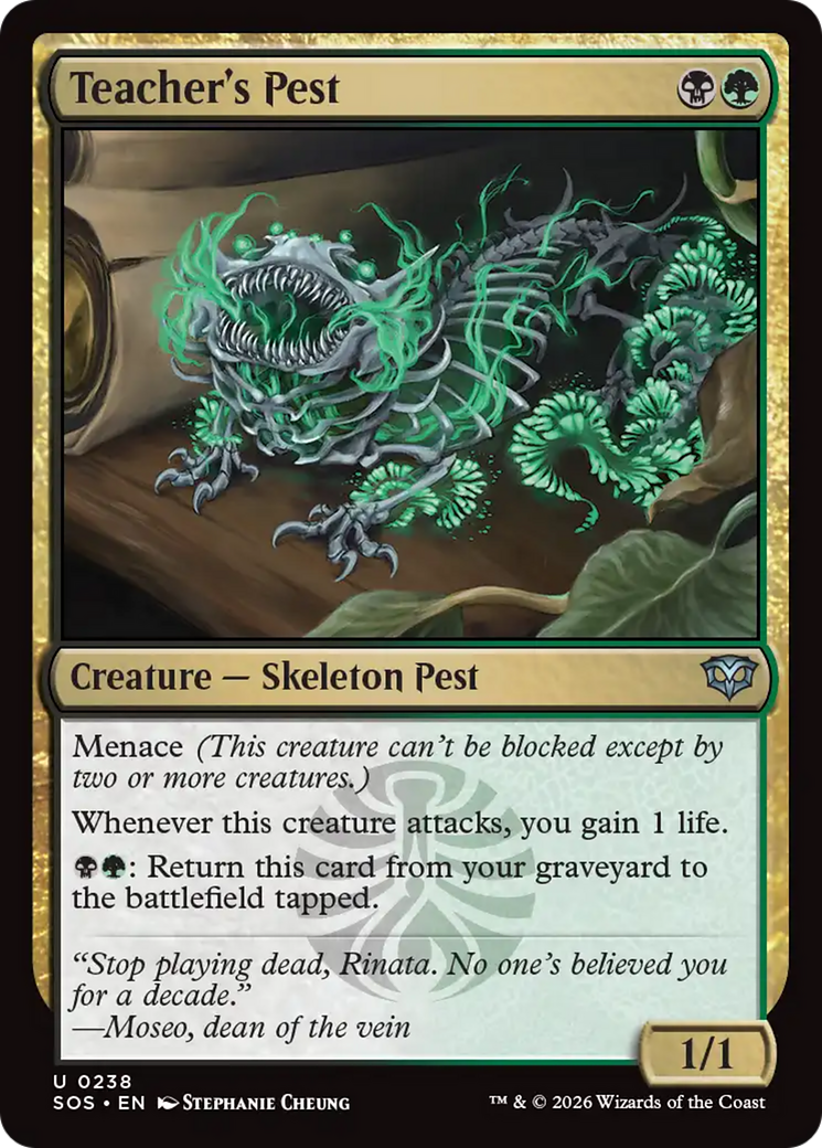 Teacher's Pest [Secrets of Strixhaven] [Foil]
