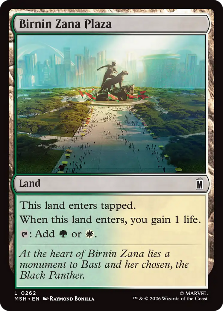 Birnin Zana Plaza [Marvel Super Heroes]