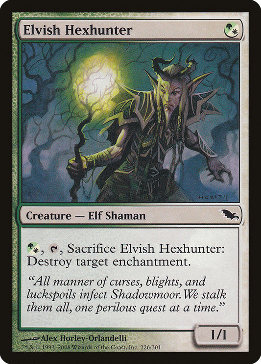 Elvish Hexhunter [Shadowmoor] [Foil]
