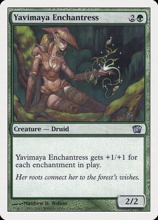 Yavimaya Enchantress [Eighth Edition] [Foil]
