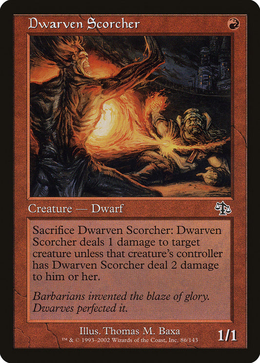 Dwarven Scorcher [Judgment] [Foil]