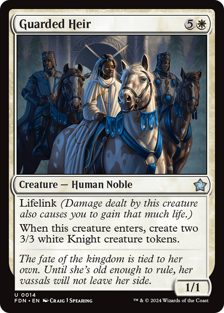 Guarded Heir [Foundations] [Foil]