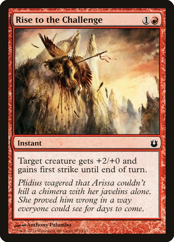 Rise to the Challenge [Born of the Gods] [Foil]