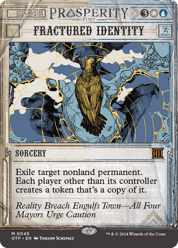 Fractured Identity [Outlaws of Thunder Junction: Breaking News] [Foil]