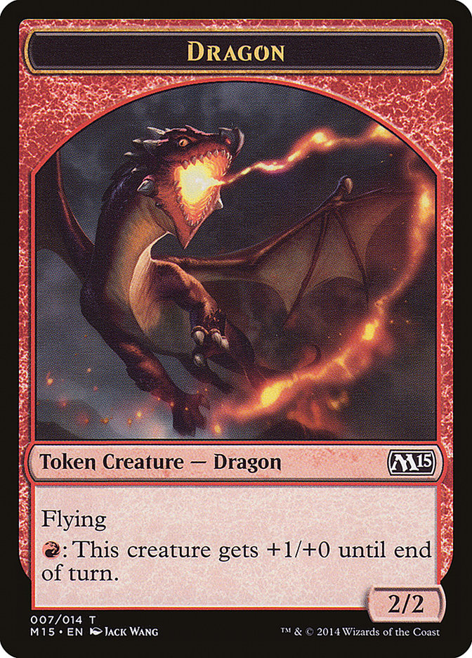 Dragon Token [Core Set 2015 Tokens]