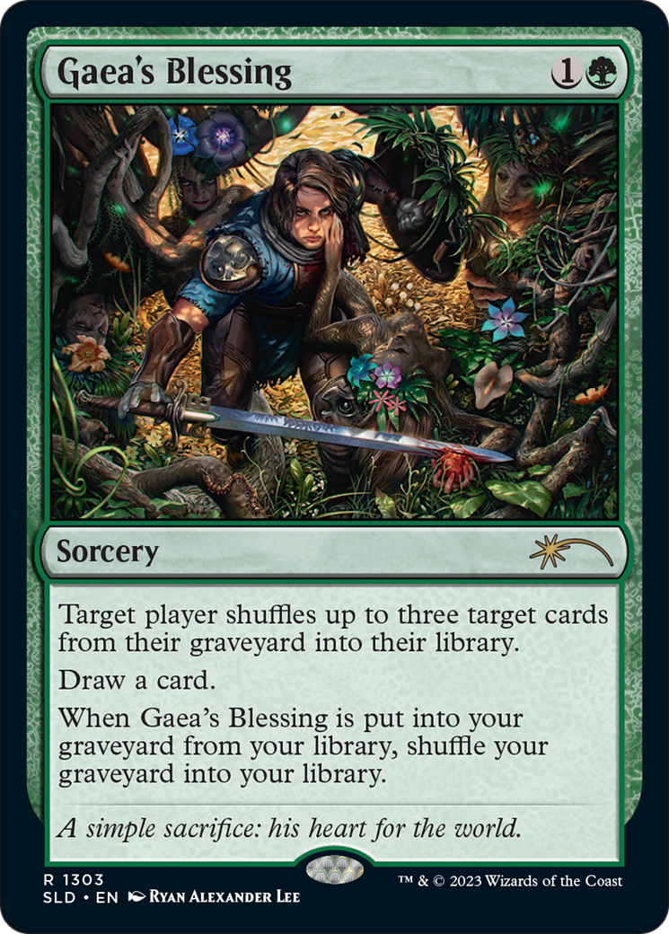 Gaea's Blessing [Secret Lair Drop Series] [Foil]