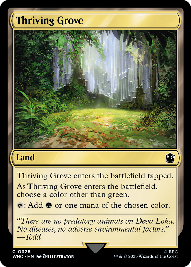 Thriving Grove [Doctor Who] [Foil]