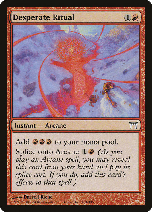 Desperate Ritual [Champions of Kamigawa] [Foil]