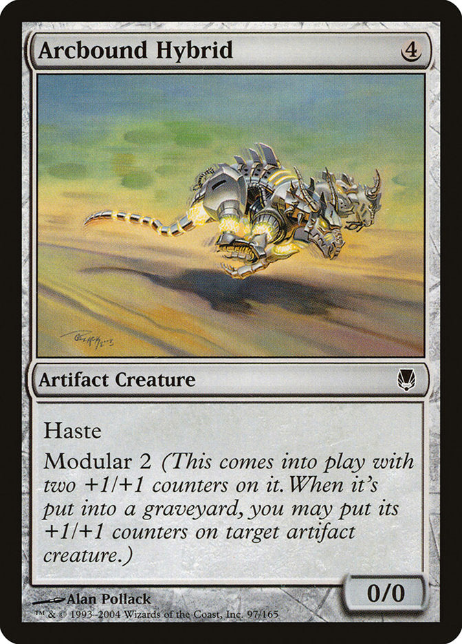 Arcbound Hybrid [Darksteel] [Foil]