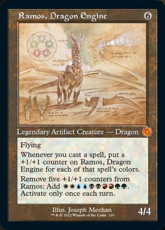 Ramos, Dragon Engine (Retro Schematic) [The Brothers' War Retro Artifacts] [Foil]