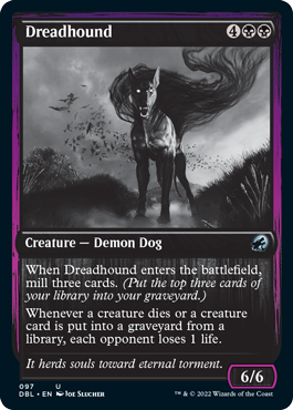 Dreadhound [Innistrad: Double Feature] [Foil]