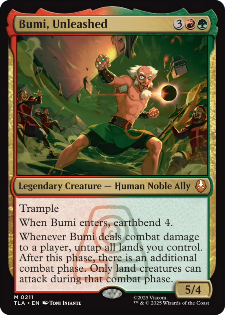 Bumi, Unleashed [Avatar: The Last Airbender] [Foil]