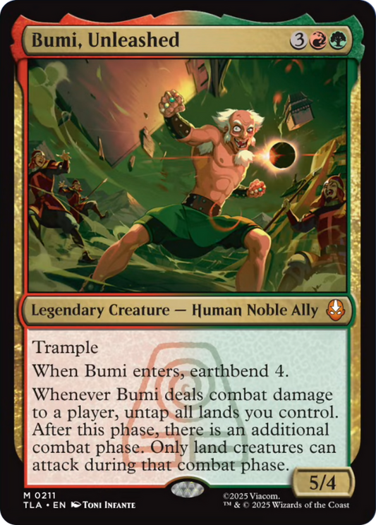 Bumi, Unleashed [Avatar: The Last Airbender] [Foil]