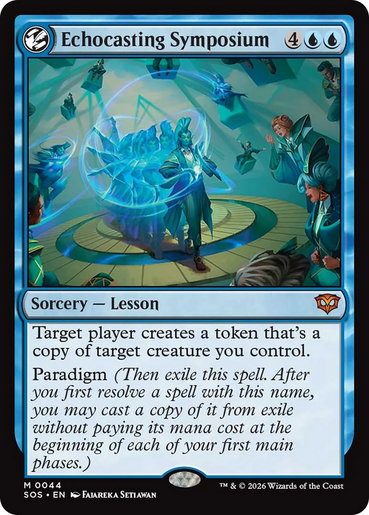 Echocasting Symposium [Secrets of Strixhaven] [Foil]