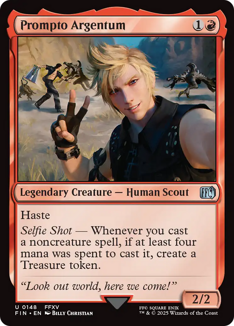 Prompto Argentum [FINAL FANTASY] [Foil]