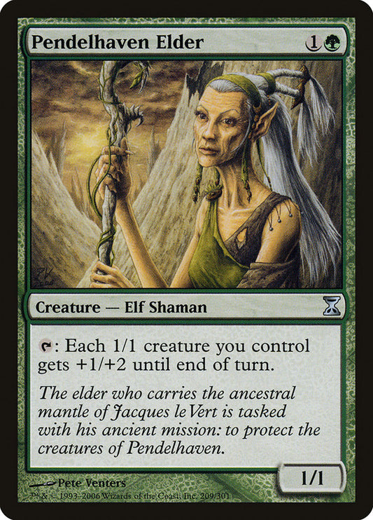 Pendelhaven Elder [Time Spiral] [Foil]