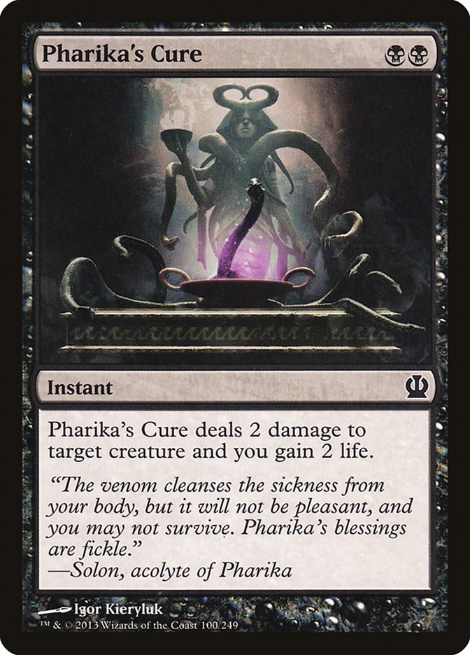 Pharika's Cure [Theros] [Foil]