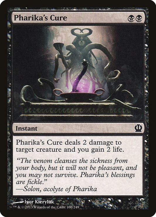 Pharika's Cure [Theros] [Foil]