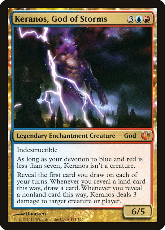 Keranos, God of Storms [Journey into Nyx] [Foil]