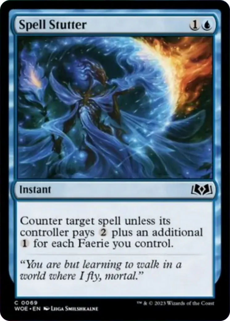 Spell Stutter [Wilds of Eldraine] [Foil]