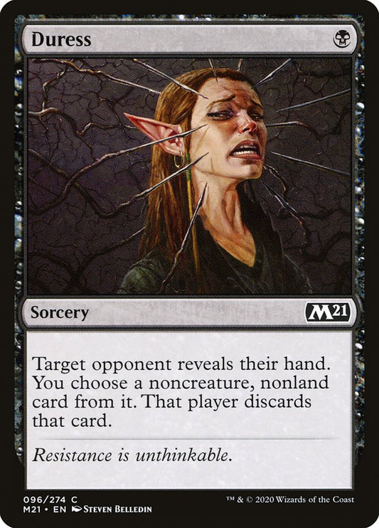 Duress [Core Set 2021] [Foil]