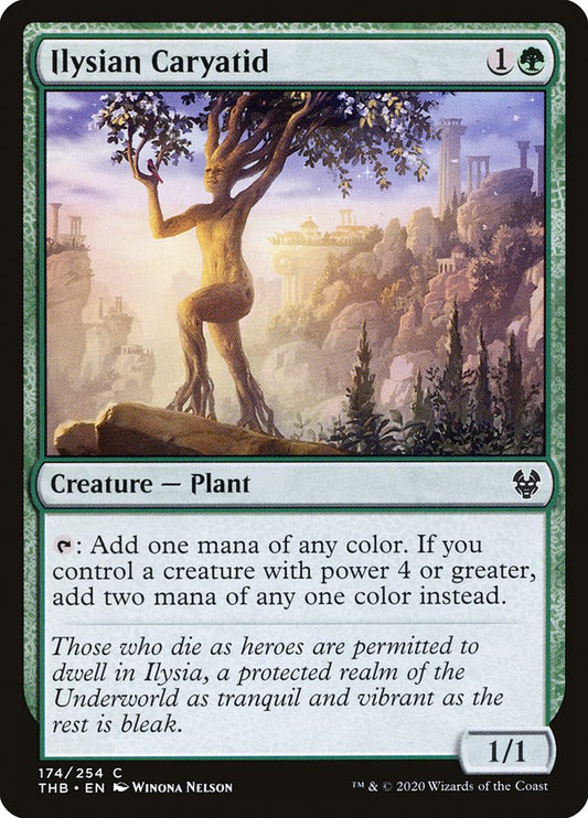Ilysian Caryatid [Theros Beyond Death] [Foil]