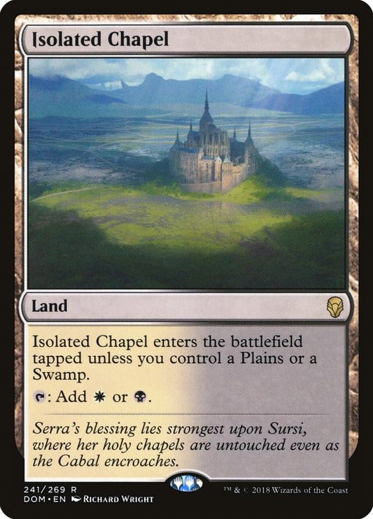 Isolated Chapel [Dominaria] [Foil]