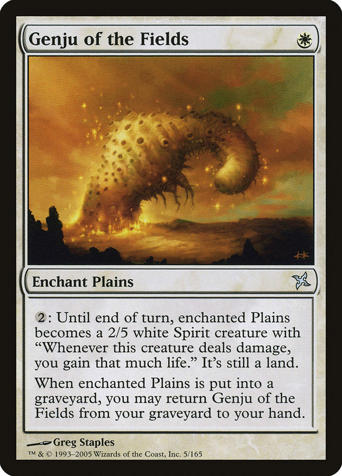 Genju of the Fields [Betrayers of Kamigawa] [Foil]