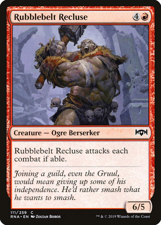 Rubblebelt Recluse [Ravnica Allegiance] [Foil]