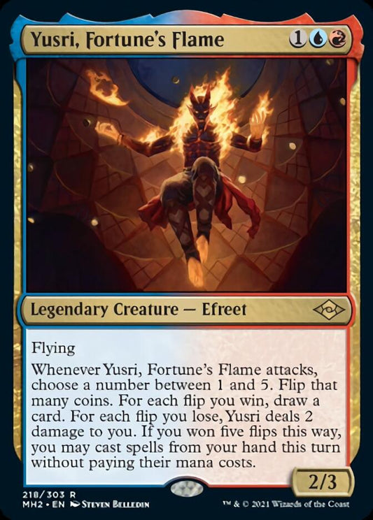 Yusri, Fortune's Flame [Modern Horizons 2] [Foil]