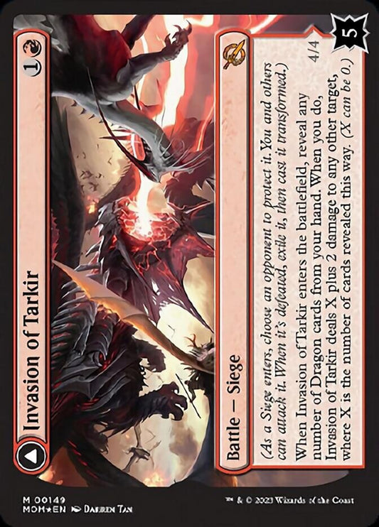 Invasion of Tarkir // Defiant Thundermaw [March of the Machine] [Foil]