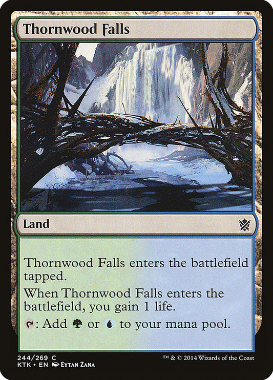 Thornwood Falls [Khans of Tarkir] [Foil]