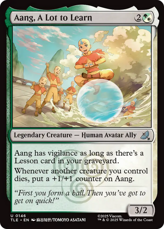 Aang, A Lot to Learn [Avatar: The Last Airbender: Eternal-Legal] [Foil]